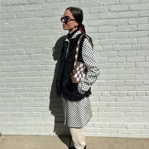 Basler polka dots jacket size S